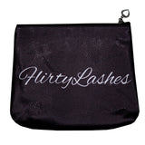 Cosmetic Make Up Bag - NOT PERFECT LASHES (BLACK)